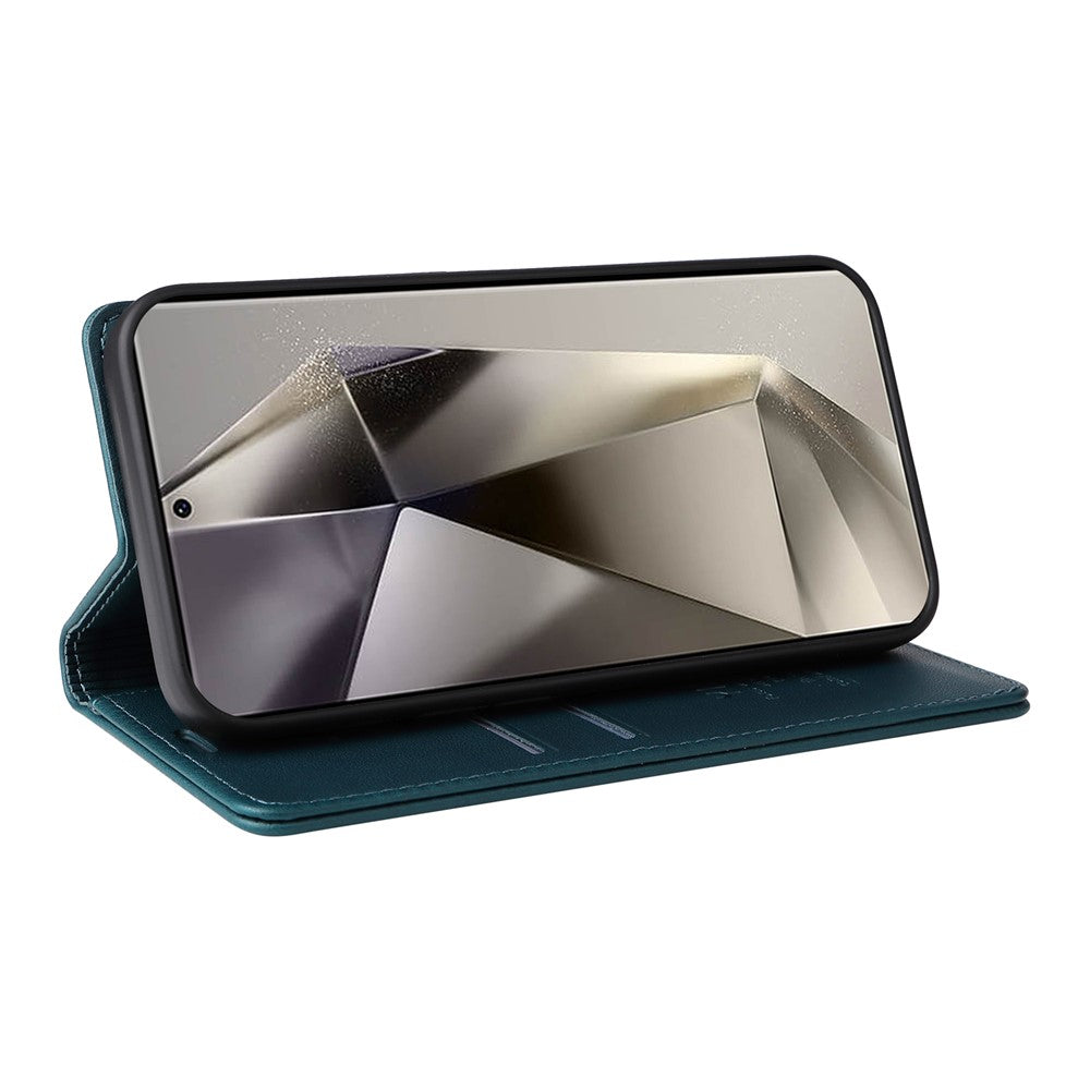 YIKATU YK-001 For Samsung Galaxy S25 Ultra Case Stand Leather Phone Cover Strong Magnetic Closure