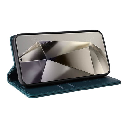 YIKATU YK-001 For Samsung Galaxy S25 Ultra Case Stand Leather Phone Cover Strong Magnetic Closure