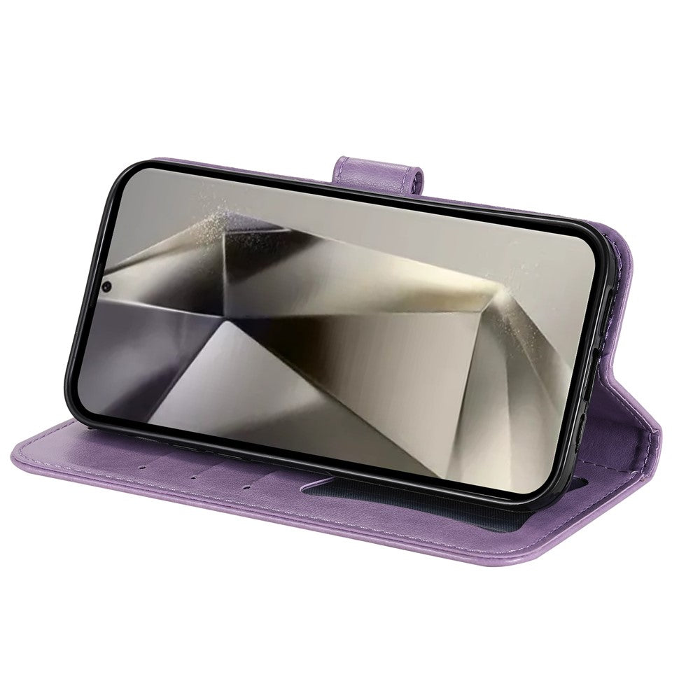 For Samsung Galaxy S25 Ultra Case Floral Pattern PU Leather Wallet Stand Phone Cover