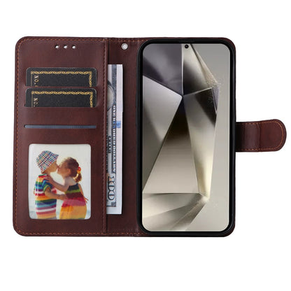 For Samsung Galaxy S25 Ultra Case Wallet PU Leather Folio Flip Phone Cover