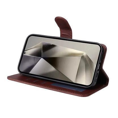 For Samsung Galaxy S25 Ultra Case Wallet PU Leather Folio Flip Phone Cover