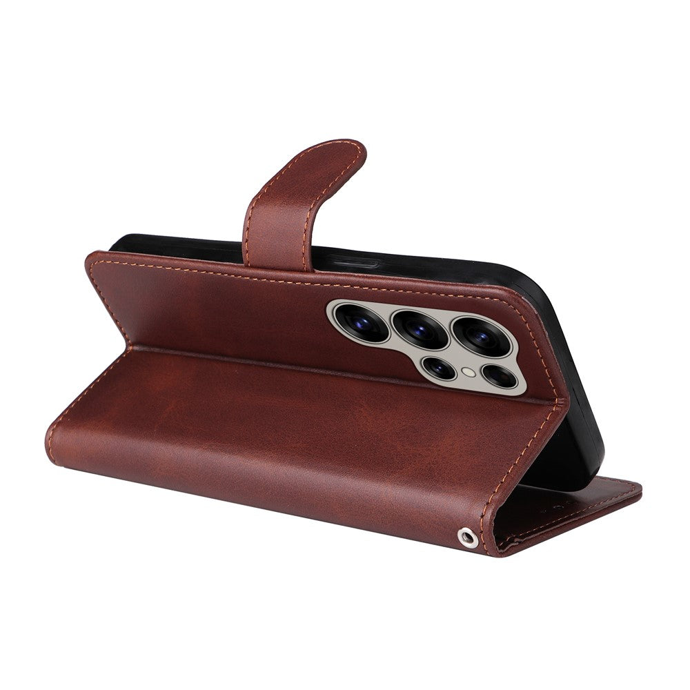 For Samsung Galaxy S25 Ultra Case Wallet PU Leather Folio Flip Phone Cover