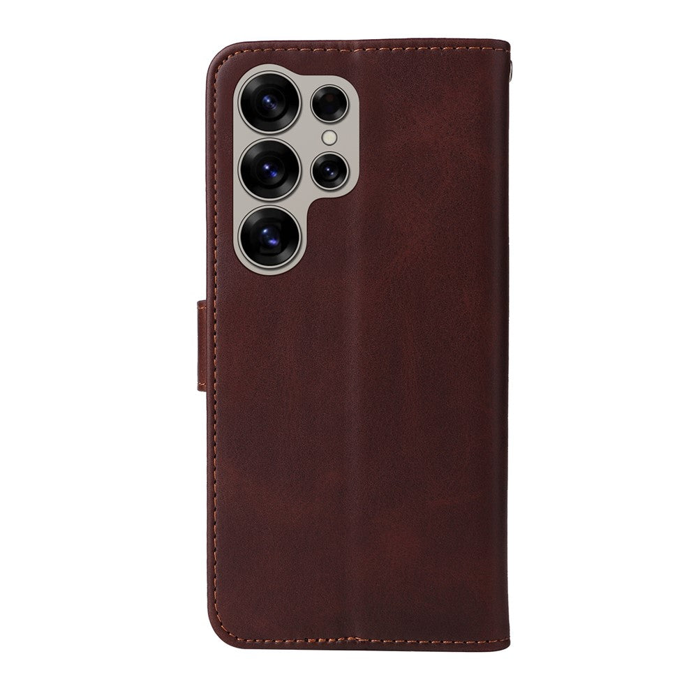 For Samsung Galaxy S25 Ultra Case Wallet PU Leather Folio Flip Phone Cover