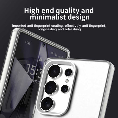 Candy Series For Samsung Galaxy S25 Ultra Magnetic Case PC+TPU+PET Anti-Drop Phone Cover