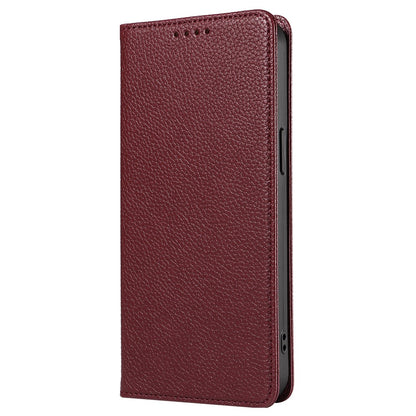 For iPhone 14 Pro Case RFID Blocking Strong Magnetic Leather Wallet Phone Cover