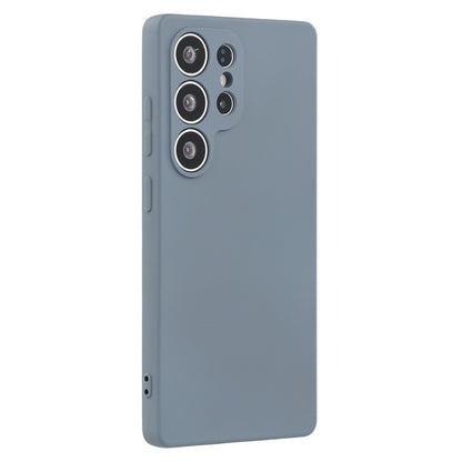 For Samsung Galaxy S25 Ultra Case TPU Back Soft Anti-Scratch Fiber Lining Phone Cover
