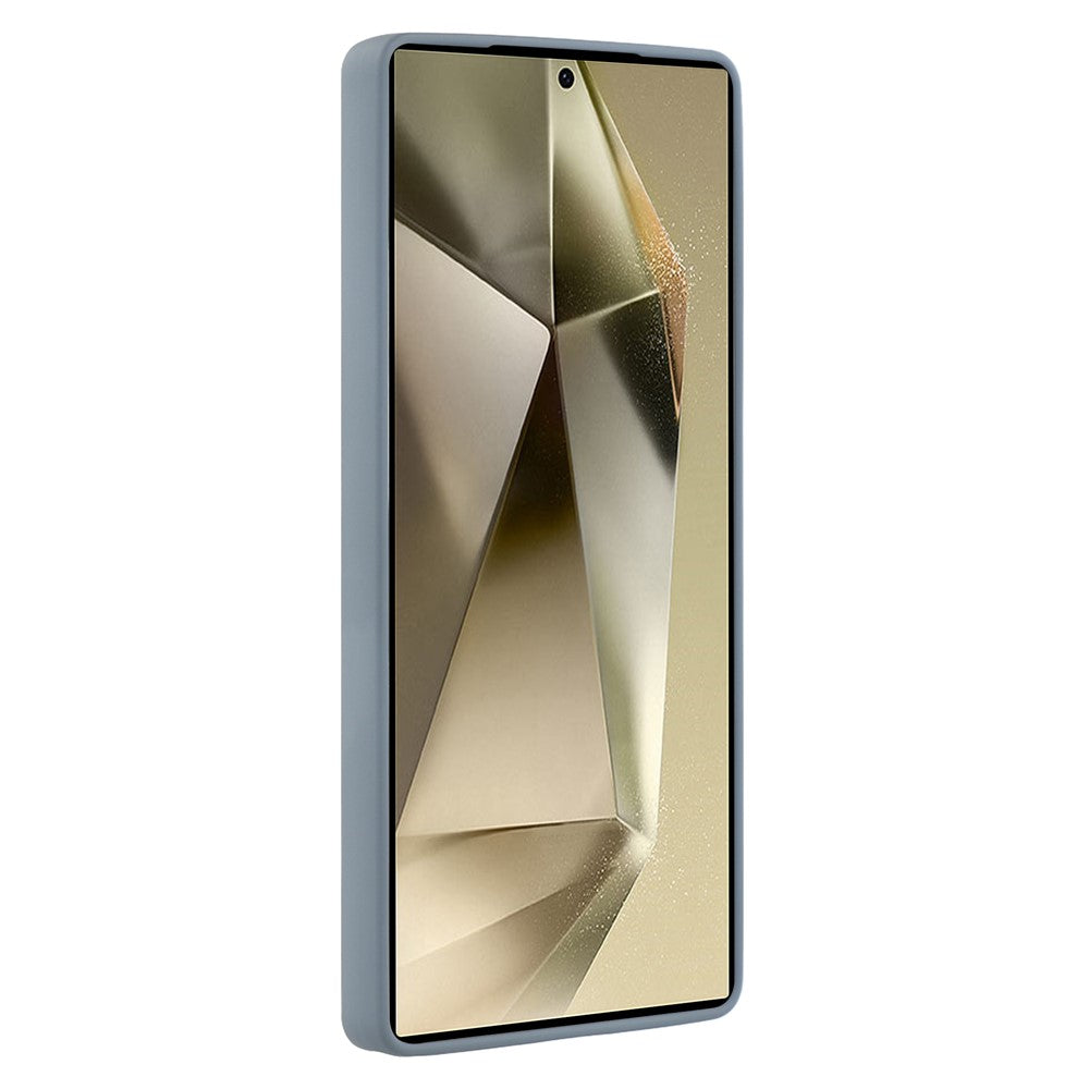For Samsung Galaxy S25 Ultra Case TPU Back Soft Anti-Scratch Fiber Lining Phone Cover