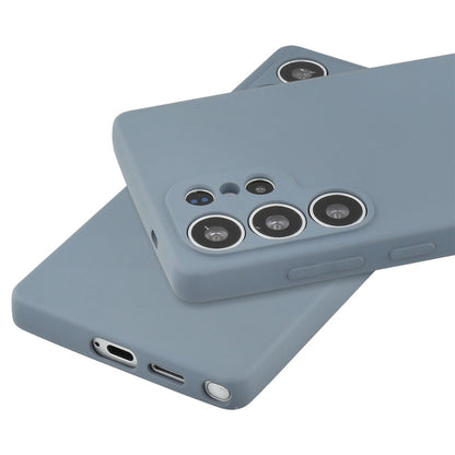 For Samsung Galaxy S25 Ultra Case TPU Back Soft Anti-Scratch Fiber Lining Phone Cover