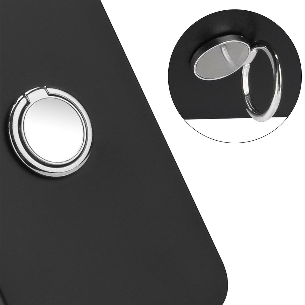 For Samsung Galaxy S25 Ultra Matte Case Ring Kickstand Soft TPU Phone Cover