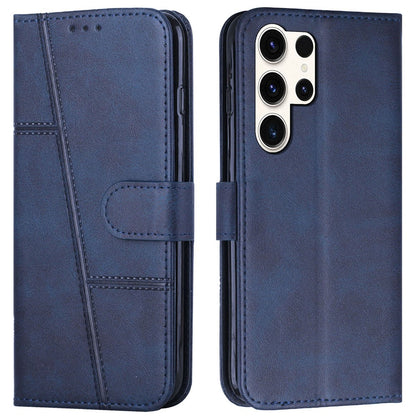 For Samsung Galaxy S25 Ultra Case Stand Flip Protective Leather Phone Cover