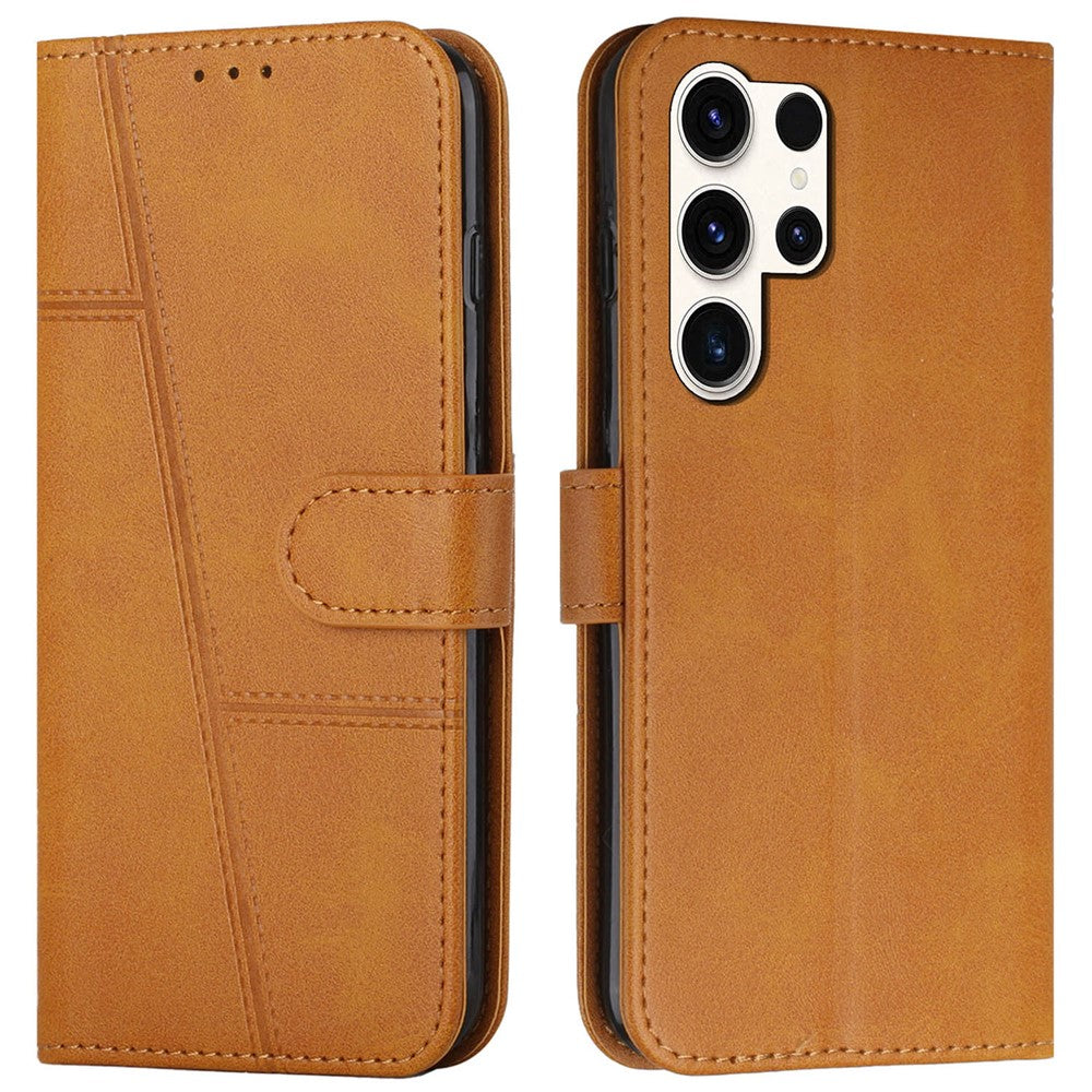 For Samsung Galaxy S25 Ultra Case Stand Flip Protective Leather Phone Cover