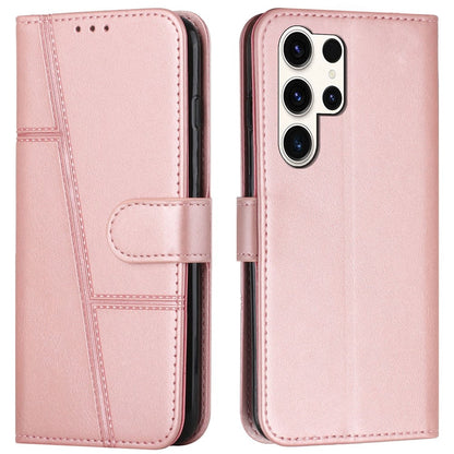 For Samsung Galaxy S25 Ultra Case Stand Flip Protective Leather Phone Cover