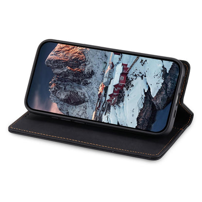 DF-05 For Samsung Galaxy S25 Ultra Wallet Case RFID Blocking PU Leather Phone Cover