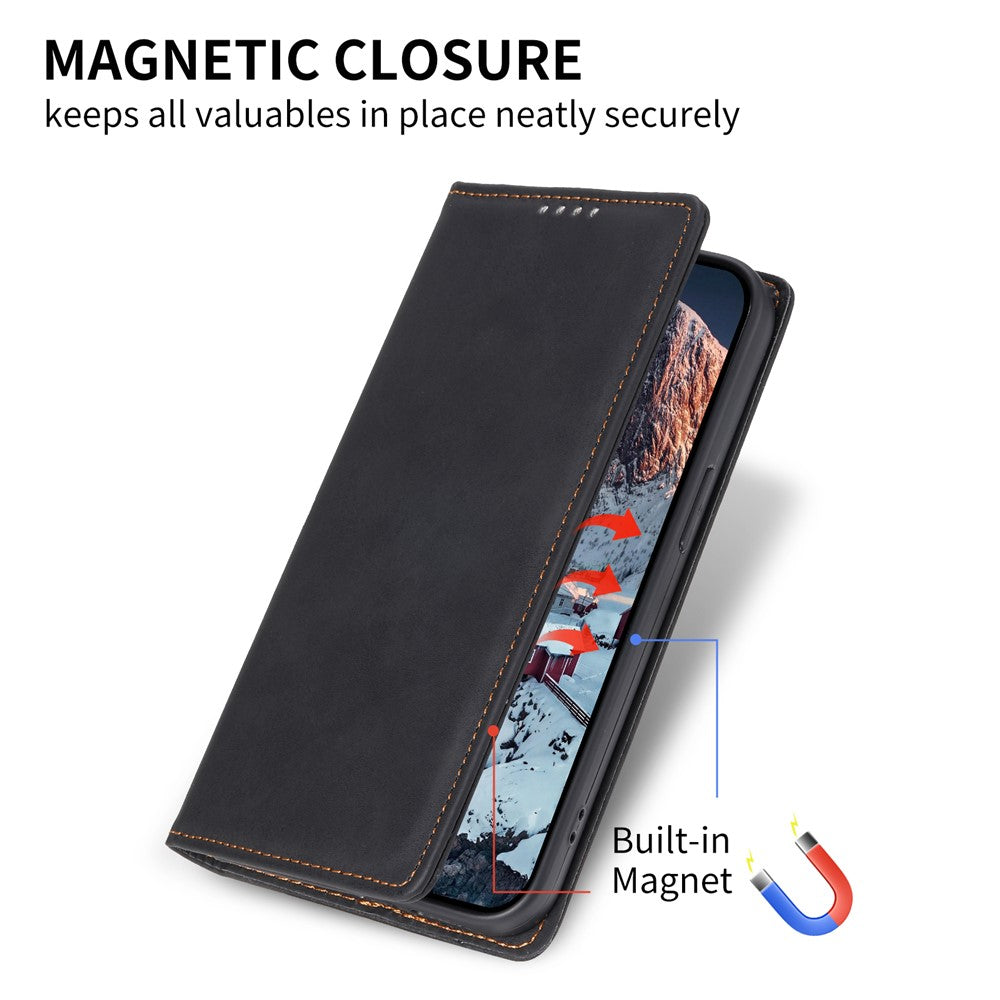 DF-05 For Samsung Galaxy S25 Ultra Wallet Case RFID Blocking PU Leather Phone Cover