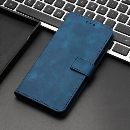 For Samsung Galaxy S25 Ultra Leather Case Solid Color Wallet Protective Phone Cover