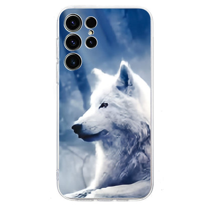 For Samsung Galaxy S25 Ultra Case Pattern Printing Shockproof Soft TPU Phone Cover