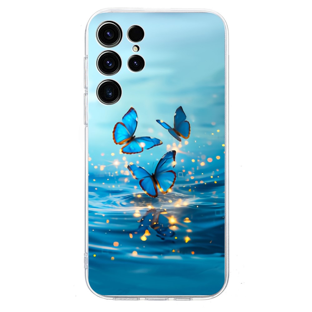 For Samsung Galaxy S25 Ultra Case Pattern Printing Shockproof Soft TPU Phone Cover