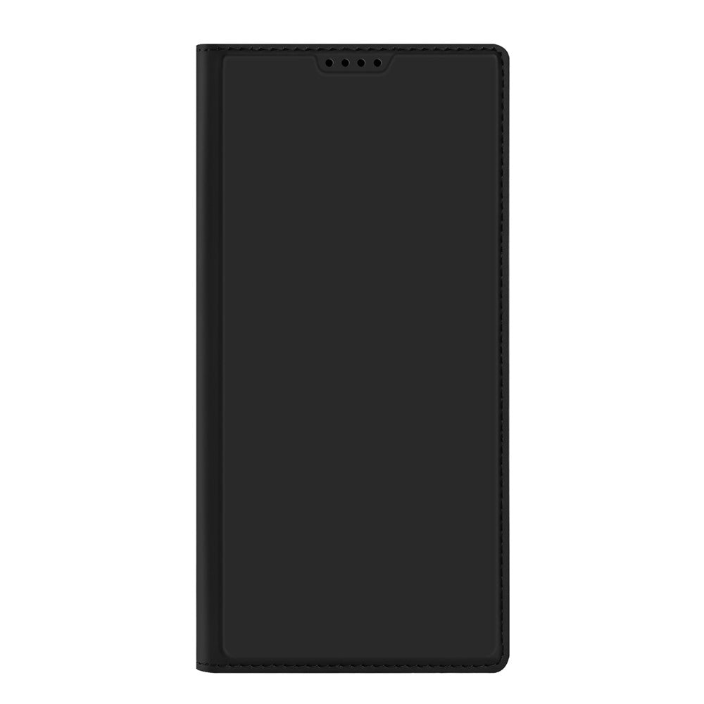 DUX DUCIS Skin Pro Series For Samsung Galaxy S25 Ultra Case Leather Phone Cover Card Holder (Non-magnetic)