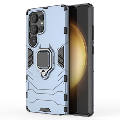 For Samsung Galaxy S25 Ultra Case PC+TPU Protective Phone Cover with Ring Kickstand