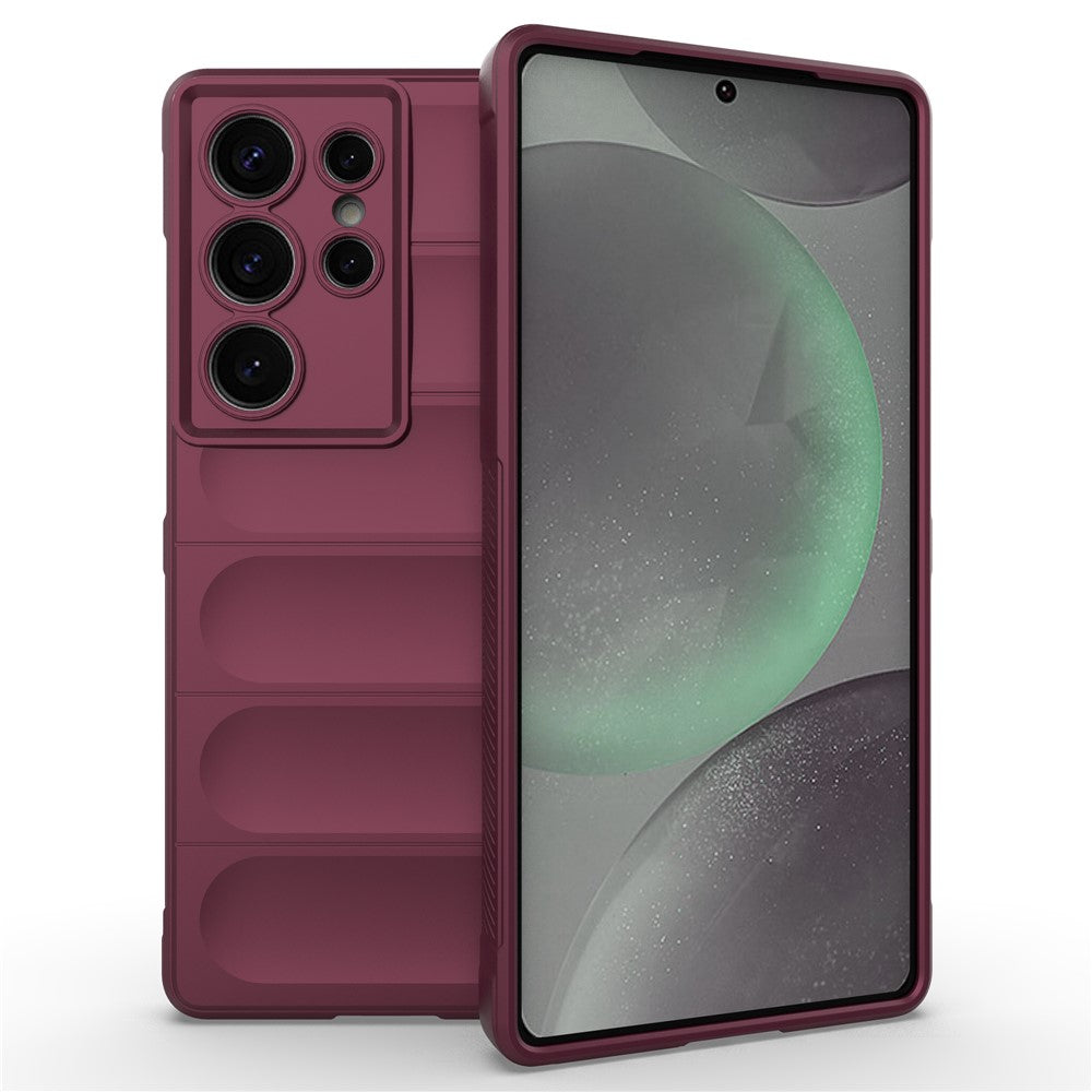 For Samsung Galaxy S25 Ultra Case Anti-Drop Soft TPU Rugged Phone Back Cover