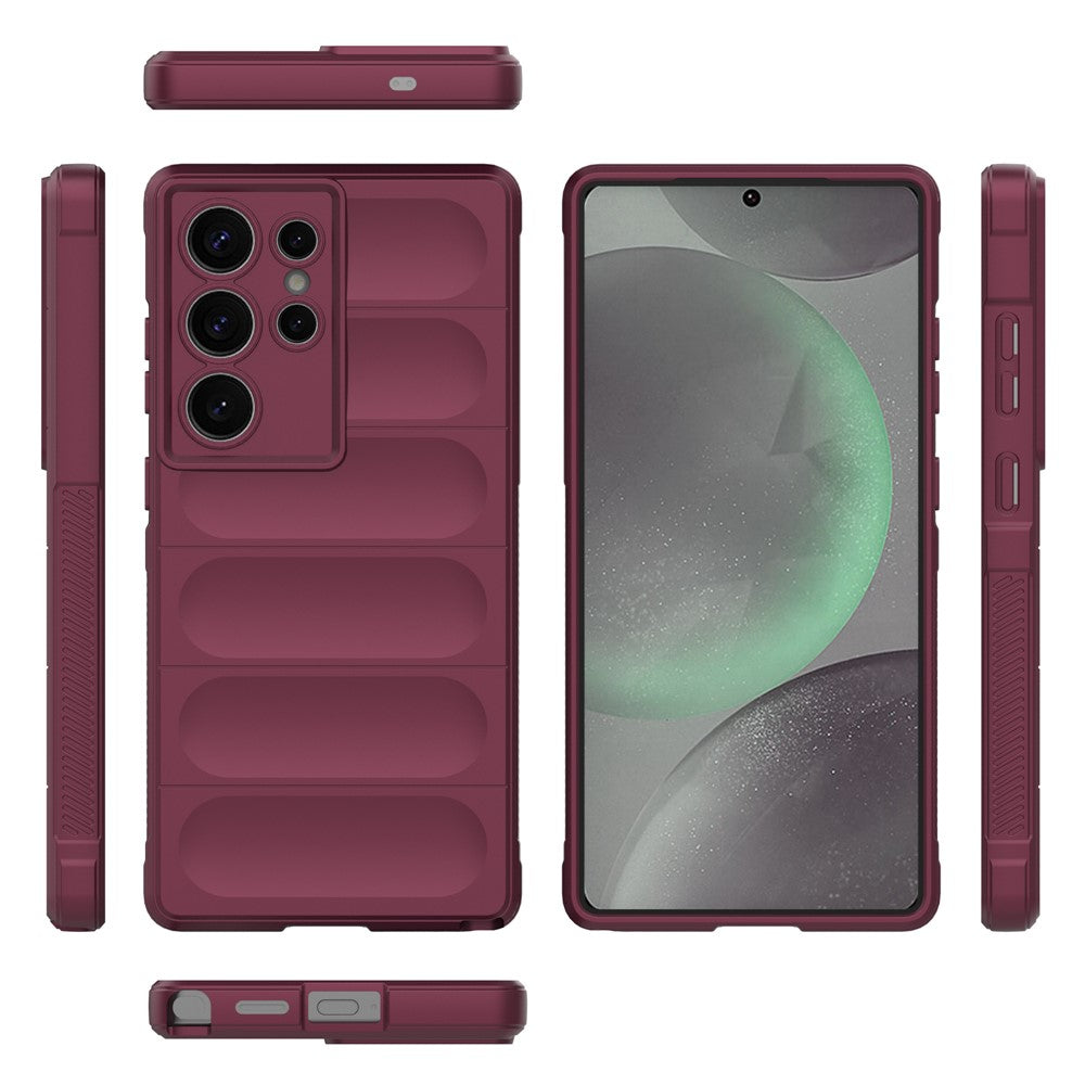 For Samsung Galaxy S25 Ultra Case Anti-Drop Soft TPU Rugged Phone Back Cover