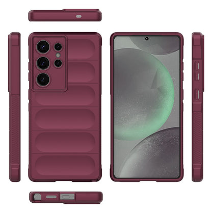 For Samsung Galaxy S25 Ultra Case Anti-Drop Soft TPU Rugged Phone Back Cover