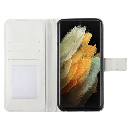 For Samsung Galaxy S25 Ultra Case 3D Creative Pattern PU Leather Stand Phone Cover