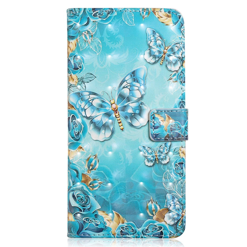 For Samsung Galaxy S25 Ultra Case 3D Creative Pattern PU Leather Stand Phone Cover