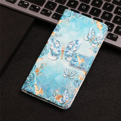 For Samsung Galaxy S25 Ultra Case 3D Creative Pattern PU Leather Stand Phone Cover