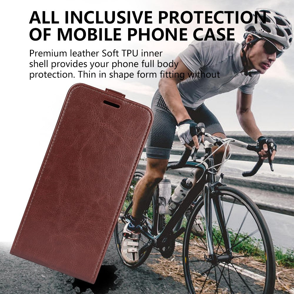 For Samsung Galaxy S25 Ultra Case with Card Slots Vertical Flip Leather Phone Cover