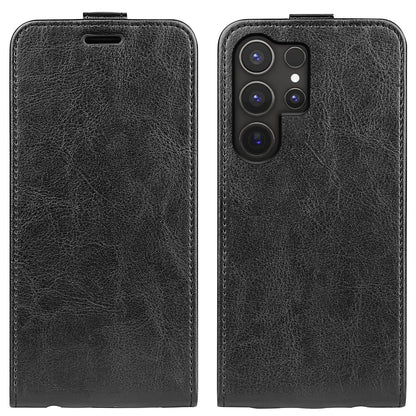 For Samsung Galaxy S25 Ultra Case with Card Slots Vertical Flip Leather Phone Cover
