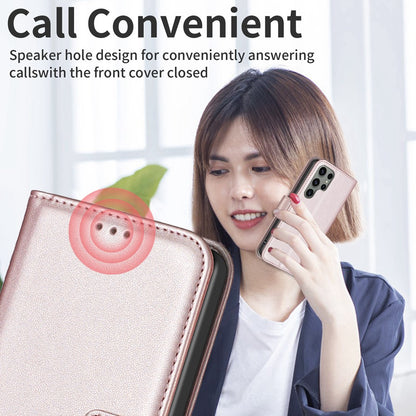 BINFEN COLOR BF17 For Samsung Galaxy S25 Ultra Case Wallet Folio Flip Leather Cover