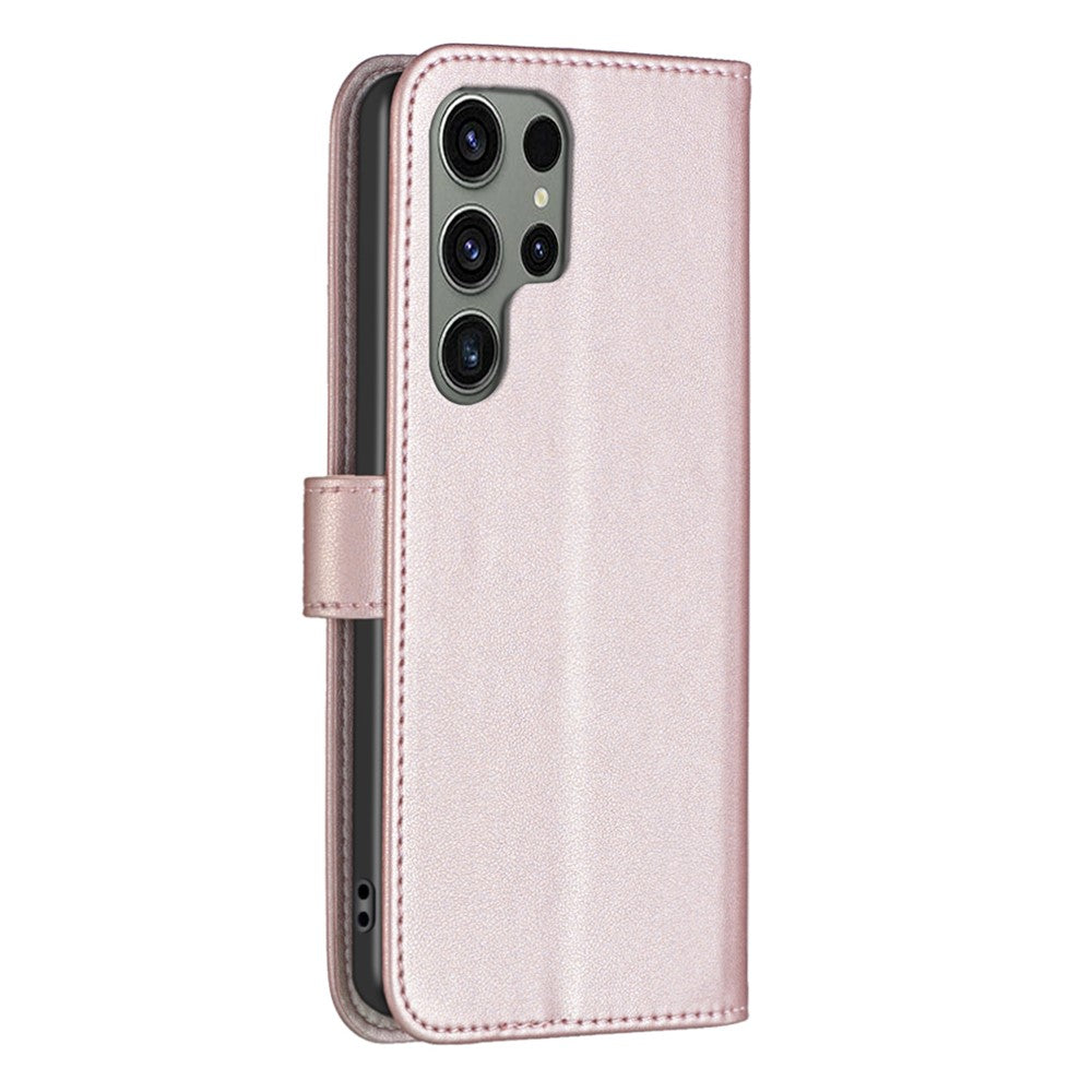 BINFEN COLOR BF17 For Samsung Galaxy S25 Ultra Case Wallet Folio Flip Leather Cover