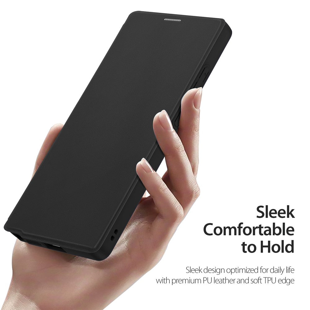 DUX DUCIS For Samsung Galaxy S25 Ultra Leather Case  Skin X Pro Series Flip Cover Magnetic Case