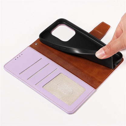For iPhone 14 Pro Case RFID Blocking PU Leather Wallet Flip Phone Cover with Wrist Strap
