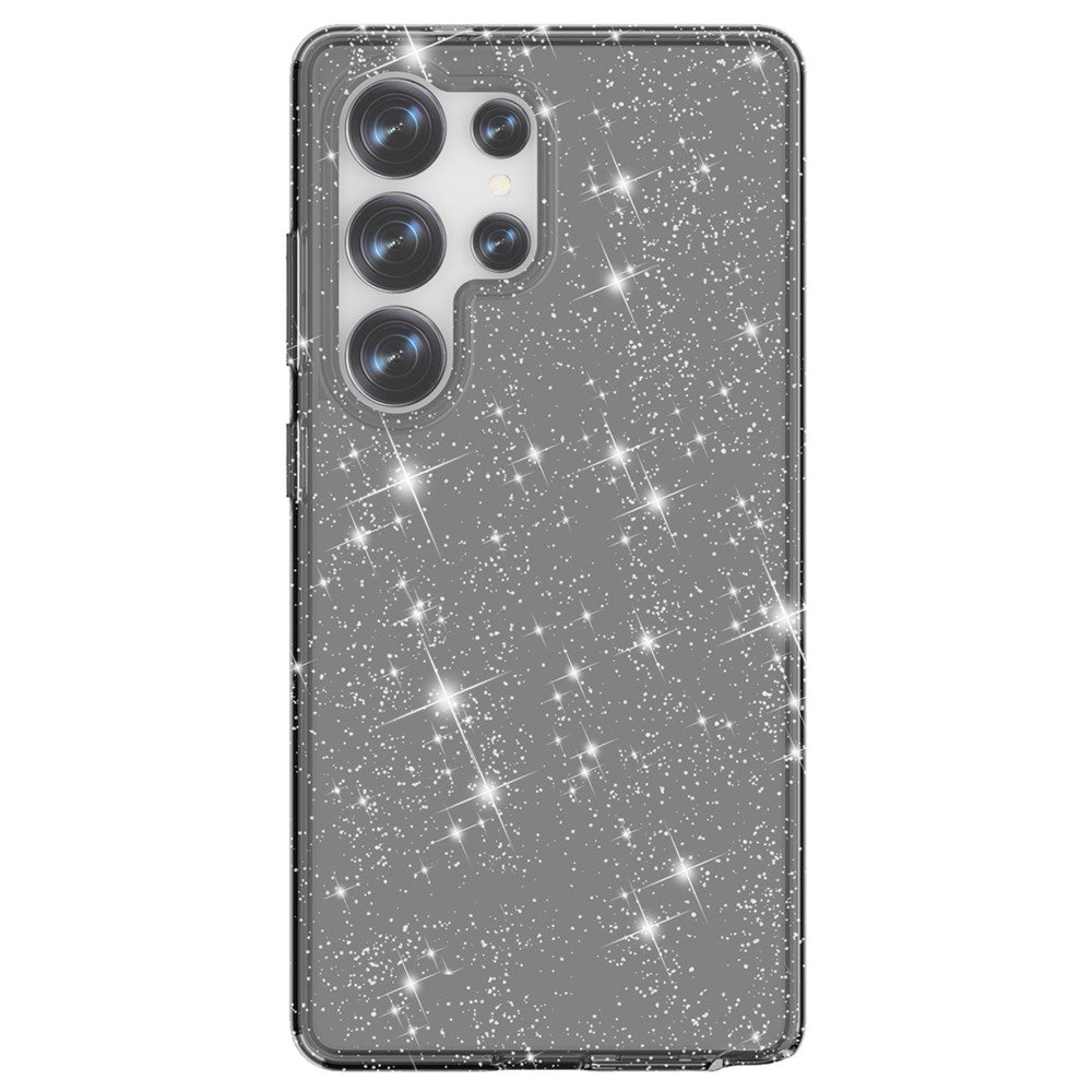 For Samsung Galaxy S25 Ultra Case Anti-Scratch PC+TPU Sparkly Glitter Phone Cover
