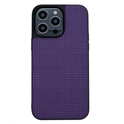 VILI TH Series Anti-Fall Phone Case for iPhone 14 Pro Max Shockproof Case PU Leather Coated Protective TPU Cover