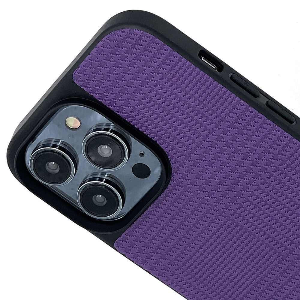 VILI TH Series Anti-Fall Phone Case for iPhone 14 Pro Max Shockproof Case PU Leather Coated Protective TPU Cover