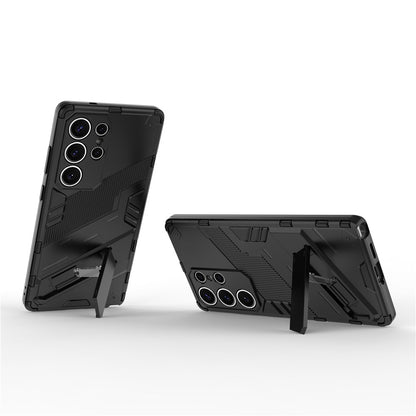 For Samsung Galaxy S25 Ultra Case PC+TPU Shockproof Phone Cover with Kickstand