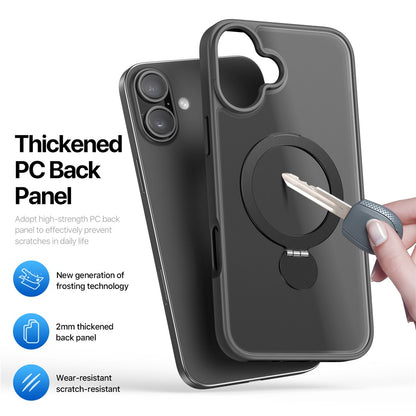 DUX DUCIS For iPhone 16 Case  Yind Series PC+TPU Phone Cover Compatible with MagSafe with Kickstand