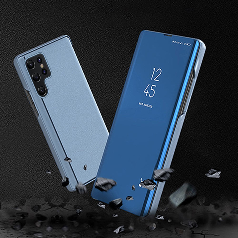 For Samsung Galaxy S25 Ultra Flip Leather Cover with Stand Full Body Protective Phone Case