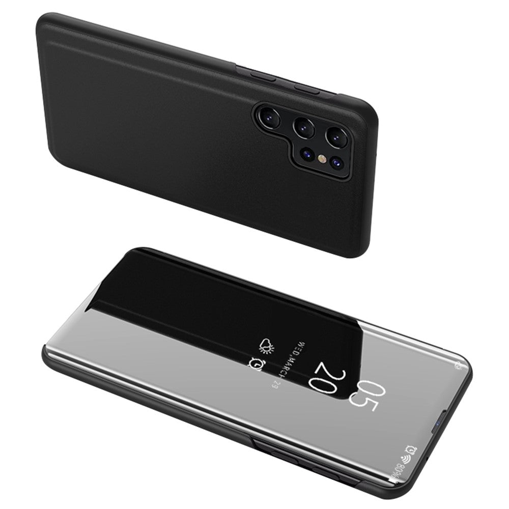 For Samsung Galaxy S25 Ultra Flip Leather Cover with Stand Full Body Protective Phone Case