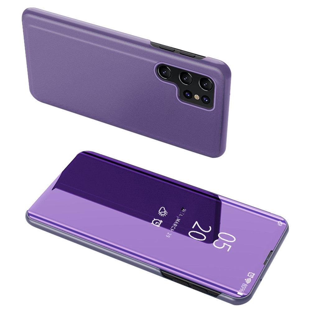 For Samsung Galaxy S25 Ultra Flip Leather Cover with Stand Full Body Protective Phone Case