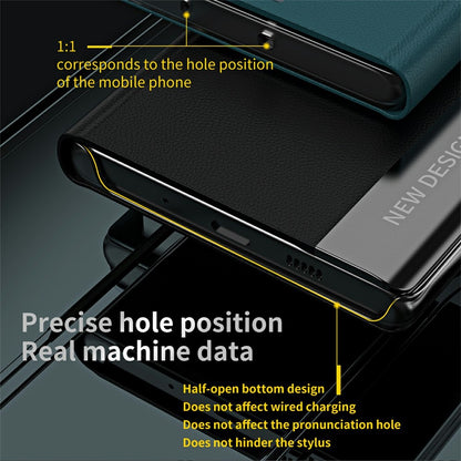 For Samsung Galaxy S25 Ultra Case Anti-Drop Leather Phone Cover with Stand