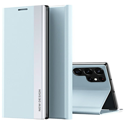 For Samsung Galaxy S25 Ultra Case Anti-Drop Leather Phone Cover with Stand