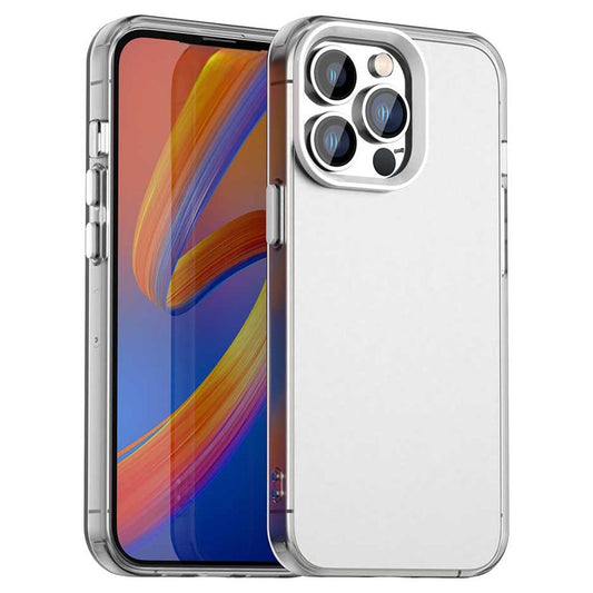 For iPhone 14 Pro Case PC+TPU+PET Matte Anti-Drop Phone Back Cover
