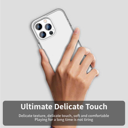 For iPhone 14 Pro Case PC+TPU+PET Matte Anti-Drop Phone Back Cover