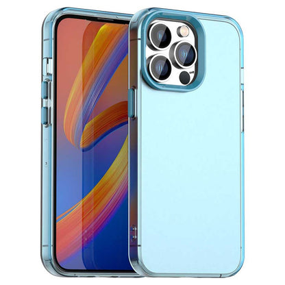 For iPhone 14 Pro Case PC+TPU+PET Matte Anti-Drop Phone Back Cover