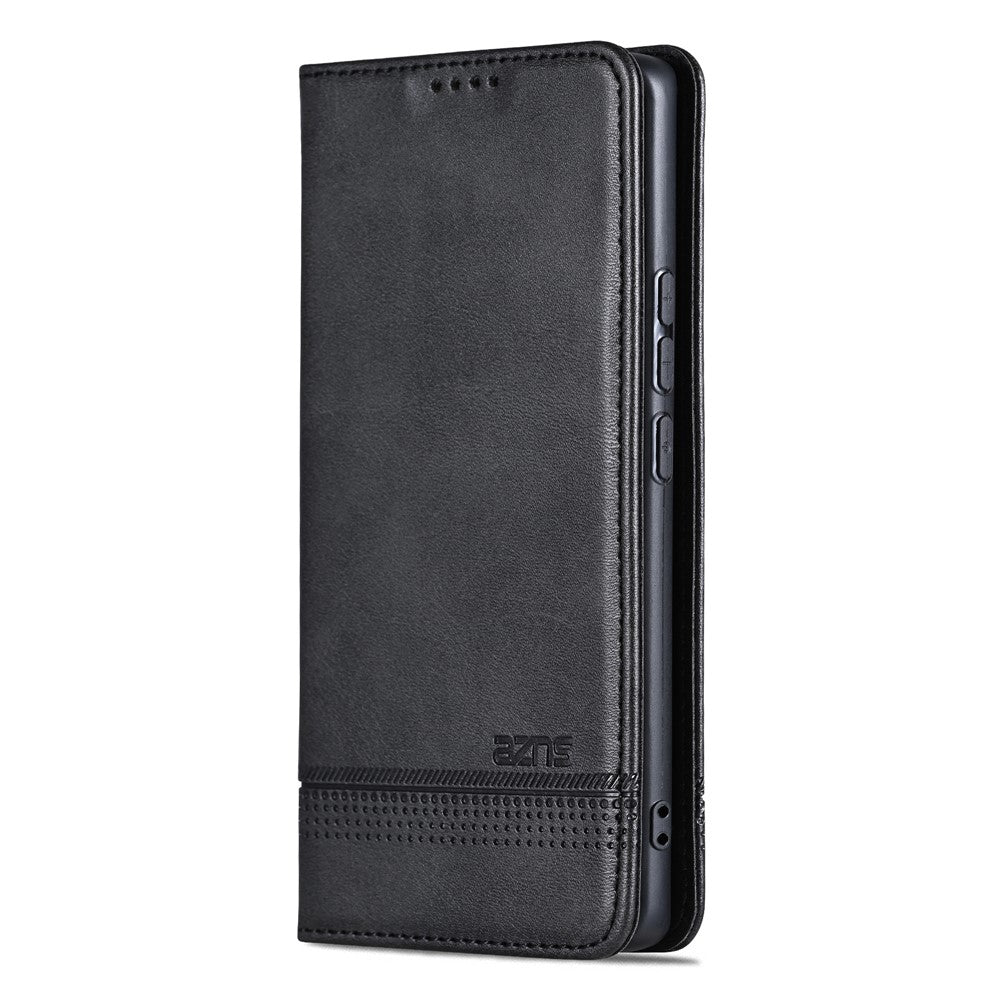 AZNS For Samsung Galaxy S25 Ultra Case Cowhide Texture PU Leather Wallet Phone Cover