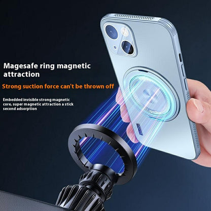 For iPhone 14 Plus Case Compatible with MagSafe Kickstand TPU+PC Heat Dissipation Phone Cover